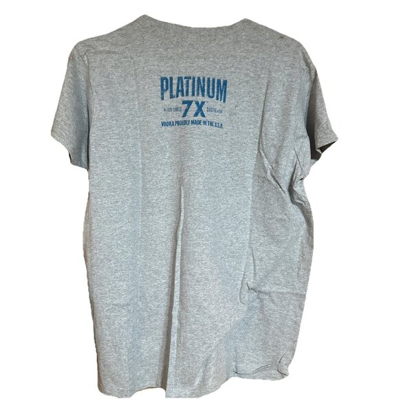 Platinum 7X Vodka T-Shirt Large - Picture 2 of 4